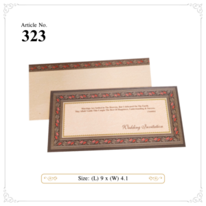 Flat Card - 323