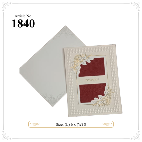 Flat Card – 1840