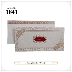 Flat Card - 1841