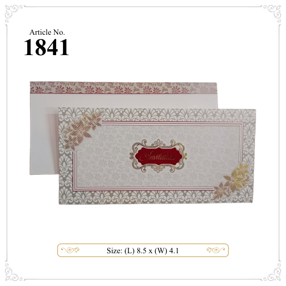 Flat Card – 1841