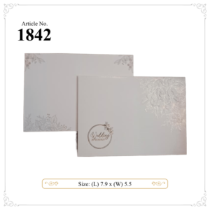 Flat Card - 1842