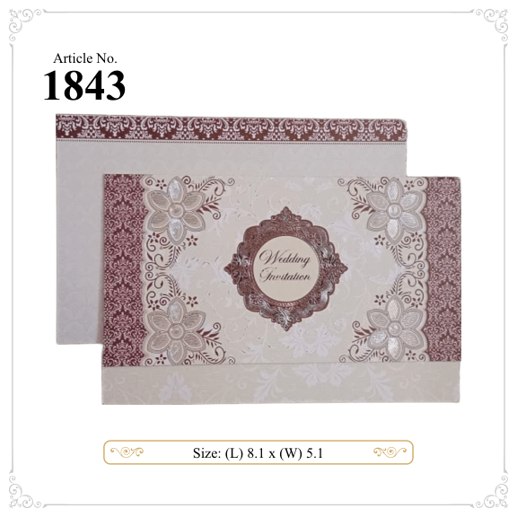 Flat Card – 1843